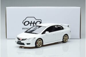 Honda Civic FD2 Type R Mugen Wit Otto 1:18 OT941 Hars — afbeelding 6 van 6