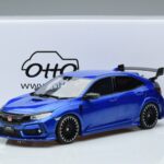 Honda Civic FK8 Type R Mugen Blauw Otto 1:18 OT987 Hars - image 2 of 7