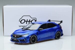 Honda Civic FK8 Type R Mugen Blauw Otto 1:18 OT987 Hars — afbeelding 2 van 7
