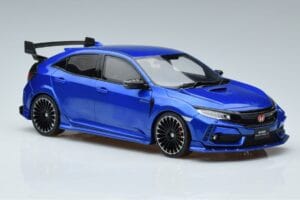 Honda Civic FK8 Type R Mugen Blauw Otto 1:18 OT987 Hars — afbeelding 6 van 7