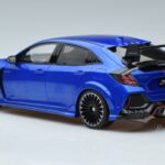 Honda Civic FK8 Type R Mugen Blauw Otto 1:18 OT987 Hars - image 7 of 7