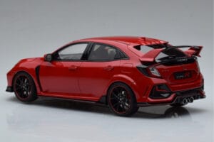 Honda Civic Type R GT FK8 Euro Spec Rood Otto 1:18 OT890 Hars — afbeelding 5 van 6
