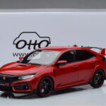 Honda Civic Type R GT FK8 Euro Spec Rood Otto 1:18 - image 6 of 6