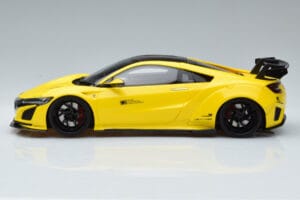 Honda NSX NC1 LB Works Liberty Walk Geel GT Spirit 1:18 KJ034 Hars — afbeelding 3 van 6