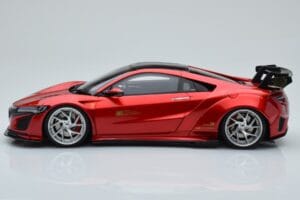 Honda NSX NC1 Liberty Walk Candy Rood GT Spirit 1:18 GT245 Metaal — afbeelding 3 van 6