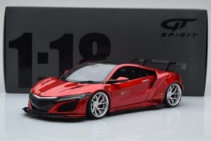 Honda NSX NC1 Liberty Walk Candy Rood GT Spirit 1:18 GT245 Metaal — afbeelding 6 van 6