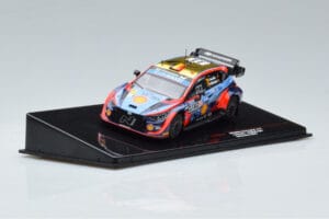 Hyundai i20 N Rally1 #11 T. Neuville / M. Wydaeghe Safari Rally Kenya 2022 IXO 1:43 RAM855 Metaal — afbeelding 2 van 4