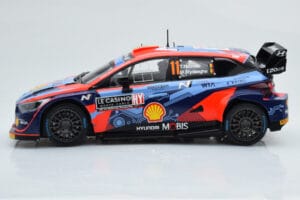 Hyundai i20 N Rally1 #11 T. Neuville / M. Wydaeghe Rally Monte Carlo 2022 IXO 1:18 18RMC112 Metaal — afbeelding 3 van 6