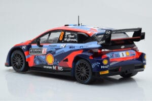 Hyundai i20 N Rally1 #8 O. Tanak / M. Jarveoja Rally Monte Carlo 2022 IXO 1:18 18RMC113 Metaal — afbeelding 5 van 6