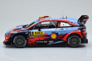 Hyundai i20 Coupe WRC #6 D. Sordo / C. del Barrio Rally Catalunya 2019 IXO 1:18 18RMC052C Metaal — afbeelding 3 van 6