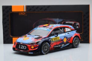 Hyundai i20 Coupe WRC #6 D. Sordo / C. del Barrio Rally Catalunya 2019 IXO 1:18 18RMC052C Metaal — afbeelding 6 van 6
