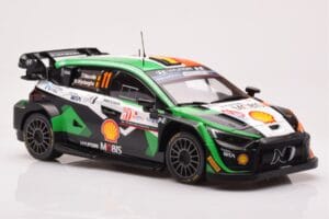 Hyundai i20 N Rally1 #11 T. Neuville / M. Wydaeghe Rally Croatia 2023 IXO 1:18 18RMC160A Metaal — afbeelding 4 van 6