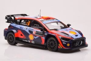 Hyundai i20 N Rally1 #6 D. Sordo / C. Carrera Rally Monte Carlo 2023 IXO 1:18 18RMC153B Metaal — afbeelding 4 van 6