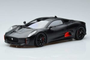 Jaguar C-X75 Zwart Almost Real 1:18 810605 Metaal