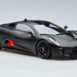 Jaguar C-X75 Zwart Almost Real 1:18 810605 Metaal - image 5 of 7