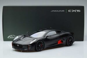 Jaguar C-X75 Zwart Almost Real 1:18 810605 Metaal — afbeelding 7 van 7