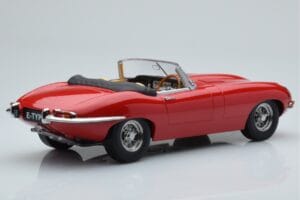 Jaguar E-Type Series 1 Roadster Rood KK-Scale 1:18 KKDC180482 Metaal — afbeelding 2 van 6
