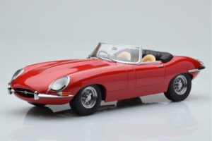 Jaguar E-Type Series 1 Roadster Rood KK-Scale 1:18 KKDC180482