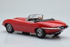 Jaguar E-Type Series 1 Roadster Rood KK-Scale 1:18 KKDC180482 Metaal — afbeelding 5 van 6