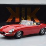 Jaguar E-Type Series 1 Roadster Rood KK-Scale 1:18 - image 6 of 6