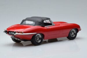 Jaguar E-Type Series 1 Roadster Rood KK-Scale 1:18 KKDC180484 Metaal — afbeelding 2 van 6