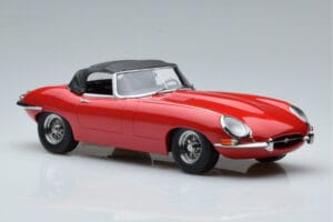 Jaguar E-Type Series 1 Roadster Rood KK-Scale 1:18 KKDC180484 Metaal — afbeelding 4 van 6
