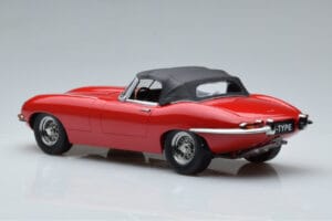 Jaguar E-Type Series 1 Roadster Rood KK-Scale 1:18 KKDC180484 Metaal — afbeelding 5 van 6