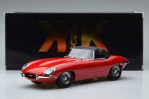 Jaguar E-Type Series 1 Roadster Rood KK-Scale 1:18 KKDC180484 Metaal — afbeelding 6 van 6