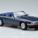 Jaguar XJS V12 Cabriolet Blauw Metallic Gelimiteerde Editie Norev 1:18 182636 Metaal - image 4 of 6