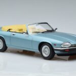 Jaguar XJS V12 Cabriolet Lichtblauw Metallic Norev 1:18 182635 Metaal - image 4 of 6