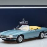 Jaguar XJS V12 Cabriolet Lichtblauw Metallic Norev 1:18 182635 Metaal - image 6 of 6