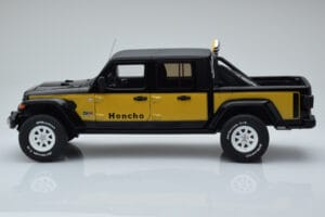 Jeep Gladiator Honcho Zwart GT Spirit 1:18 GT422 Hars — afbeelding 3 van 6