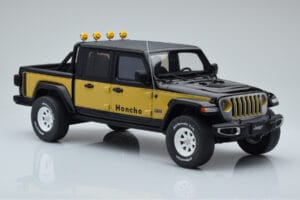 Jeep Gladiator Honcho Zwart GT Spirit 1:18 GT422 Hars — afbeelding 4 van 6