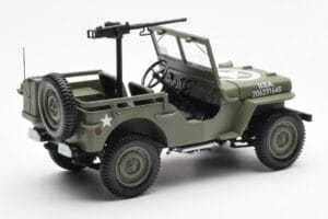 Jeep Willys MB US Army D-Day 1944 Norev 1:18 189016 Metaal — afbeelding 3 van 10