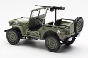 Jeep Willys MB US Army D-Day 1944 Norev 1:18 189016 Metaal — afbeelding 9 van 10