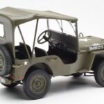 Jeep Willys Met Zeildoek Dak UT Models 1:18 - image 2 of 6