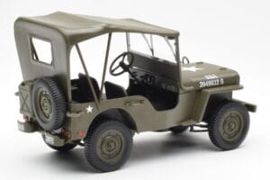 Jeep Willys Met Zeildoek Dak UT Models 1:18 180149002 Metaal — afbeelding 2 van 6