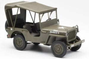 Jeep Willys Met Zeildoek Dak UT Models 1:18 180149002 Metaal — afbeelding 4 van 6