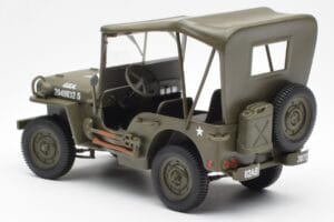 Jeep Willys Met Zeildoek Dak UT Models 1:18 180149002 Metaal — afbeelding 5 van 6