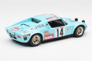 Jide 1600S Gr.4 #14 J. Ragnotti / Jaubert Criterium des Cevennes 1972 Otto 1:18 OT287 Hars — afbeelding 2 van 6