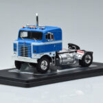 Kenworth Bullnose Blauw IXO 1:43