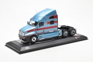 Kenworth T2000 Lichtblauw Rood IXO 1:43 TR180 Metaal — afbeelding 2 van 4