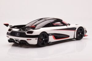 Koenigsegg Agera RS Arctic Wit GT Spirit 1:18 GT877 Hars — afbeelding 2 van 6