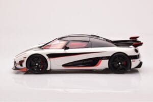 Koenigsegg Agera RS Arctic Wit GT Spirit 1:18 GT877 Hars — afbeelding 3 van 6