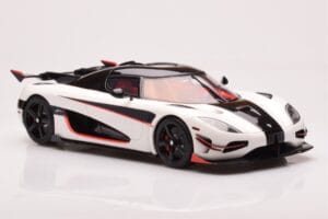 Koenigsegg Agera RS Arctic Wit GT Spirit 1:18 GT877 Hars — afbeelding 4 van 6