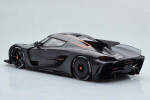 Koenigsegg Jesko Absolut Graphite Grijs Asia Exclusive GT Spirit 1:18 CLDC025 Hars — afbeelding 5 van 6