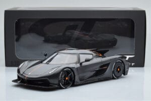 Koenigsegg Jesko Absolut Graphite Grijs Asia Exclusive GT Spirit 1:18 CLDC025 Hars — afbeelding 6 van 6
