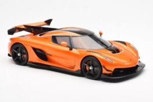 Koenigsegg Jesko Attack Tang Oranje GT Spirit 1:18 GT898 Hars — afbeelding 4 van 6