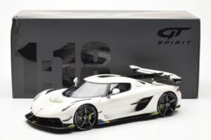 Koenigsegg Jesko Attack Wit GT Spirit 1:18 GT389 Hars — afbeelding 6 van 6