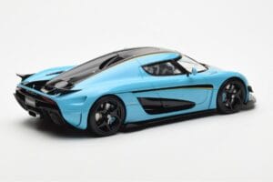 Koenigsegg Regera Baby Blauw GT Spirit 1:18 GT881 Hars — afbeelding 2 van 6